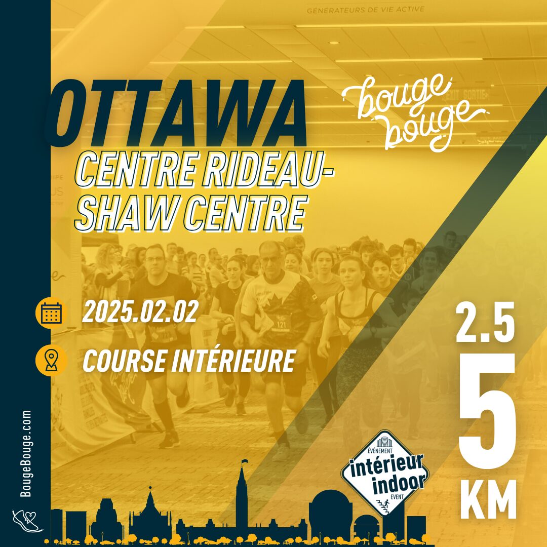 Ottawa Rideau Shaw running course