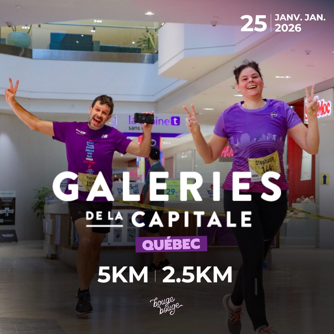BougeBouge course run québec galeries de la capitale intérieur