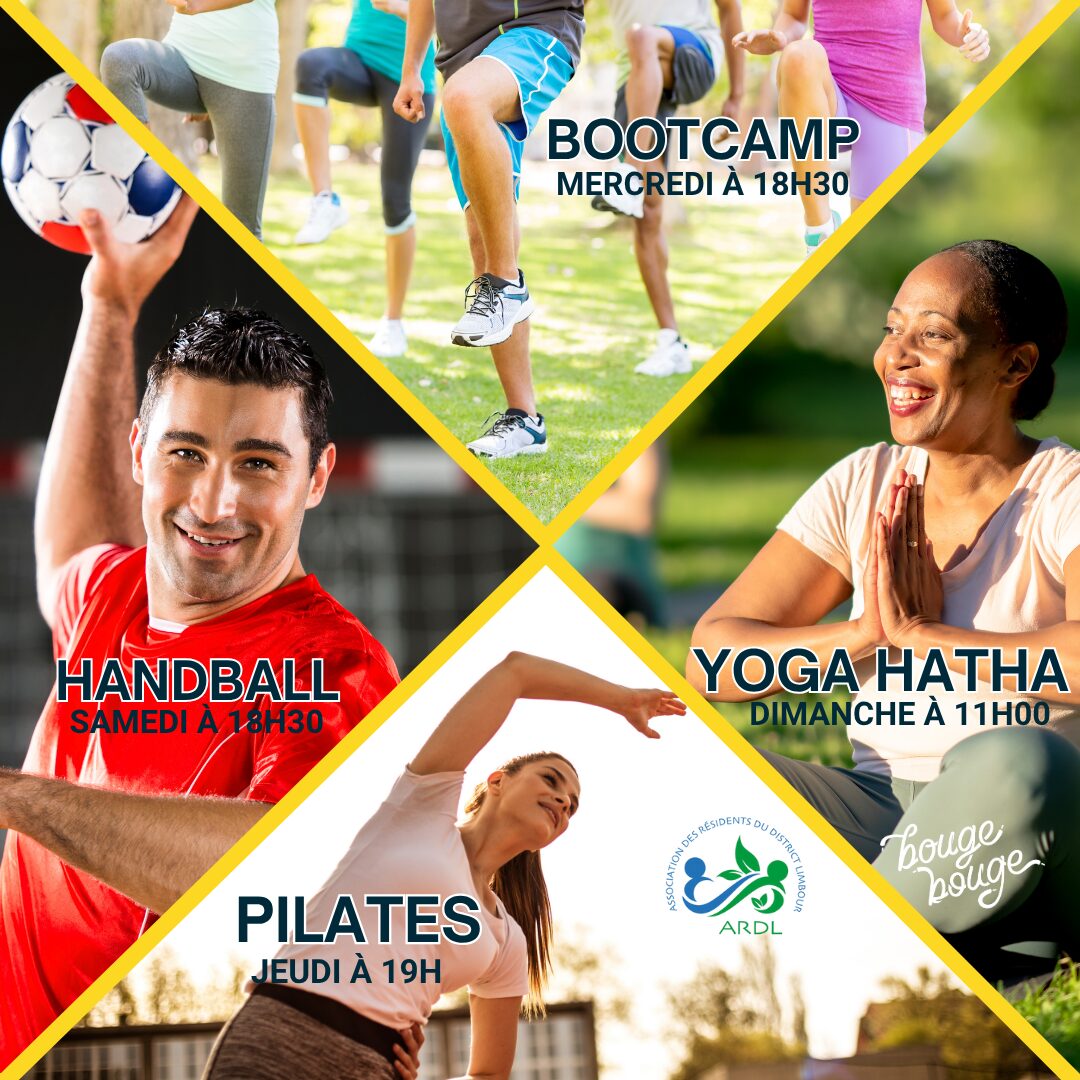 bootcamp pilates, yoga handball bougebouge ardl gatineau limbour