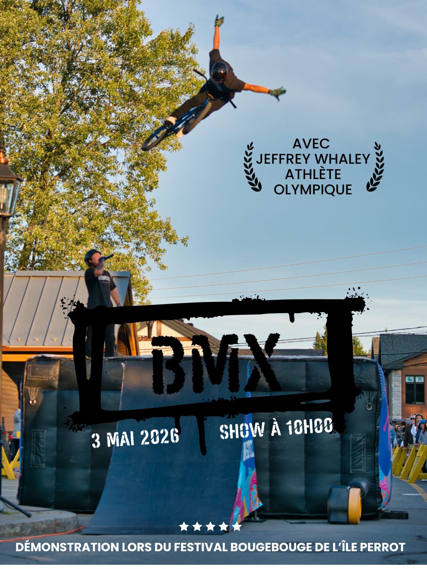 exhibition bmx show olympien ile perrot vaudreuil