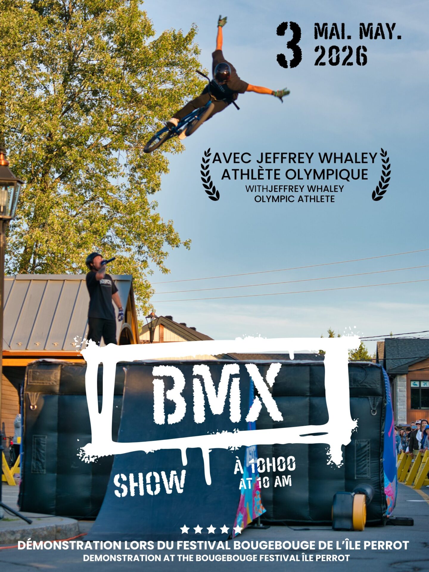 exhibition bmx show olympien ile perrot vaudreuil