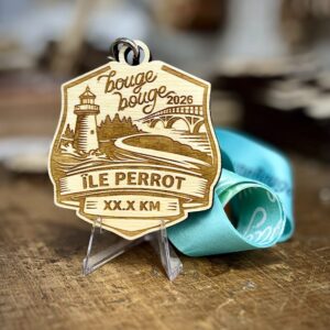 médaille course Ile Perrot