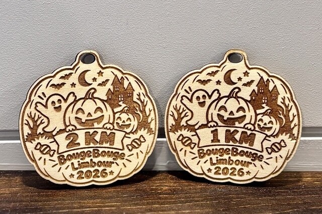 médaille medal night run course de nuit Gatineau halloween