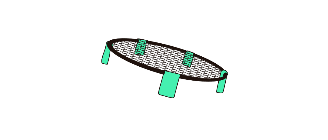 Spikeball Illustration