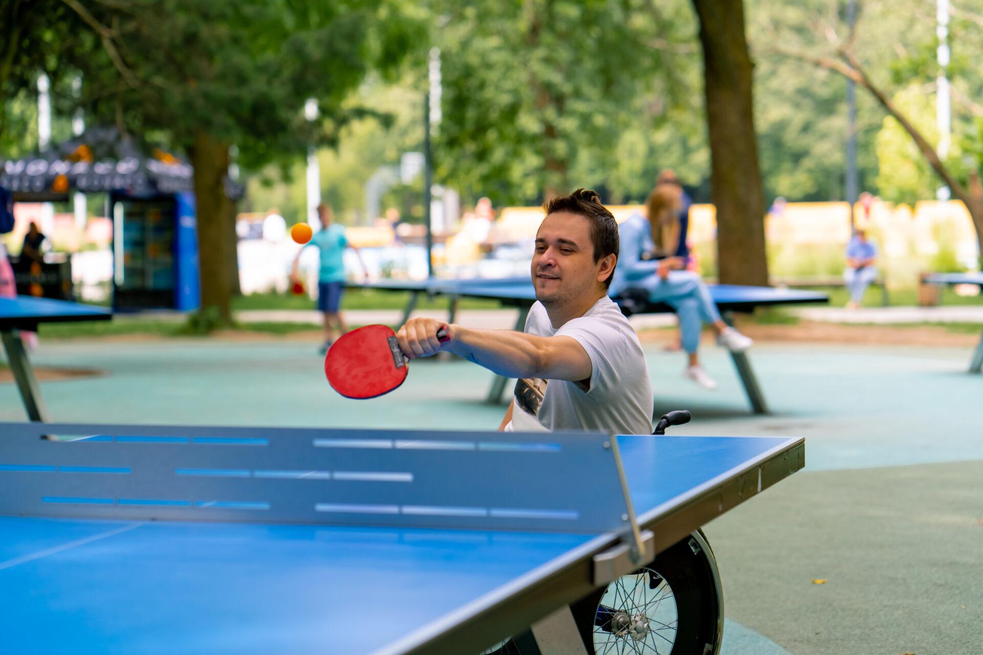 Tennis de table illustration