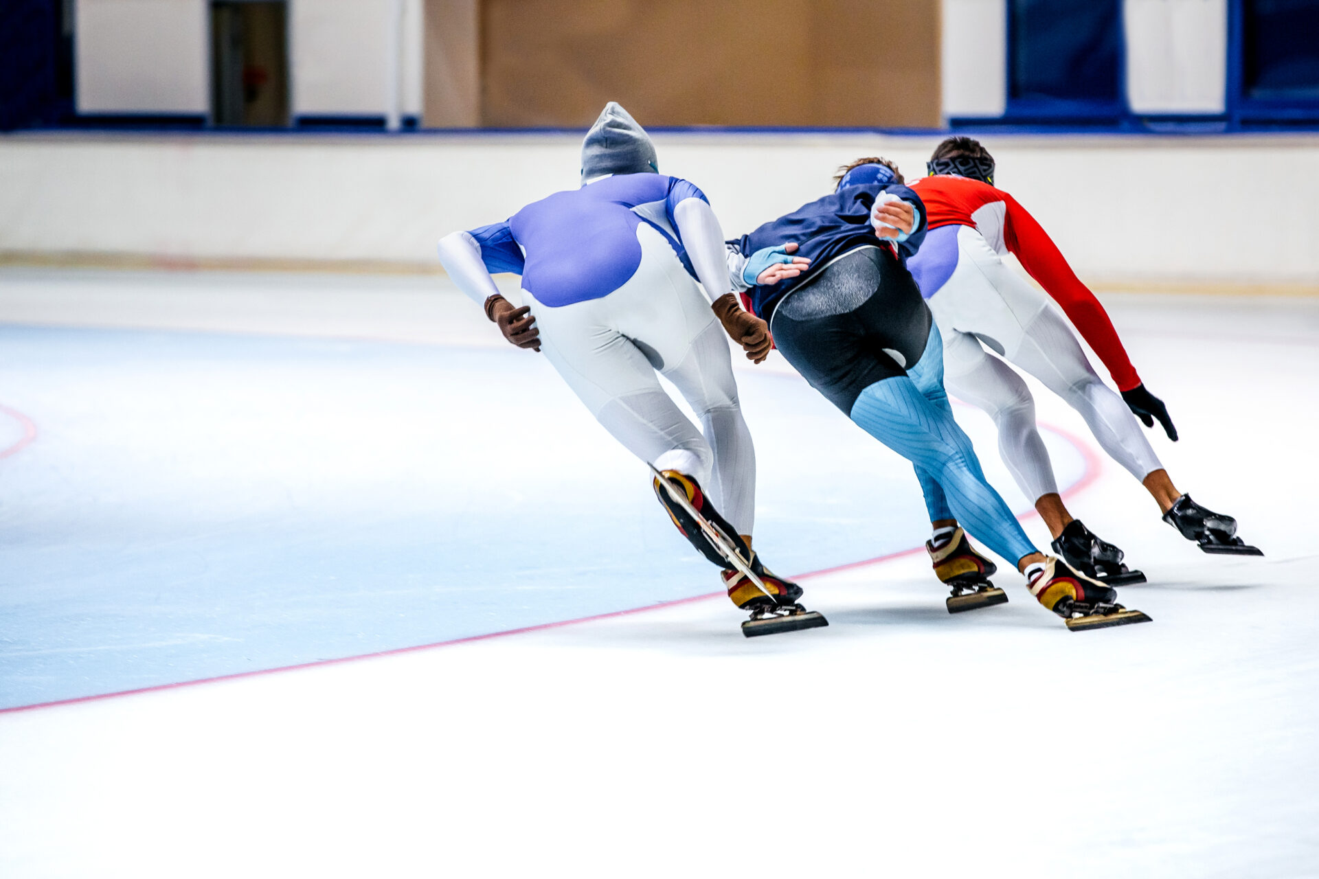 Patinage de vitesse illustration