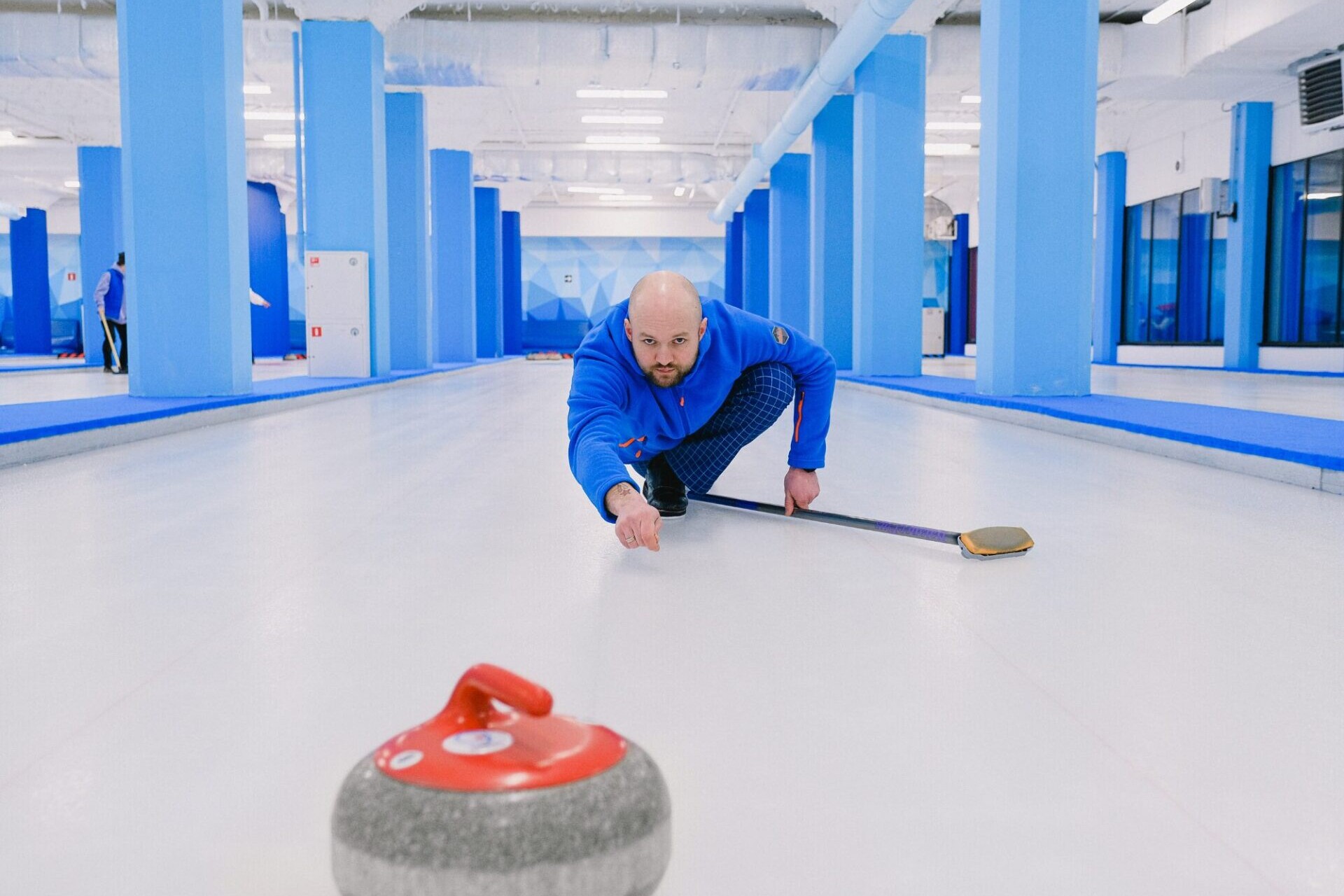 Illustration Curling
