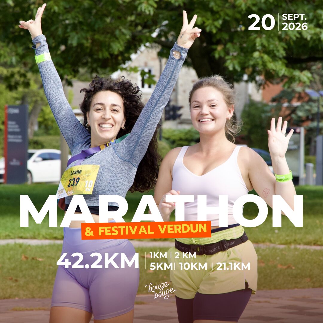 BougeBouge course run verdun marathon