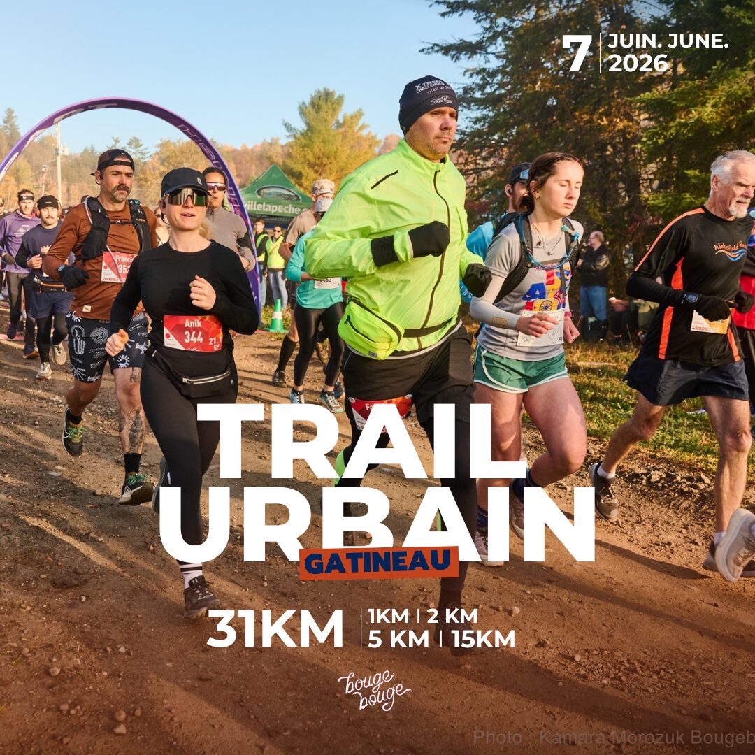 BougeBouge course run trail sentier urbain Gatineau