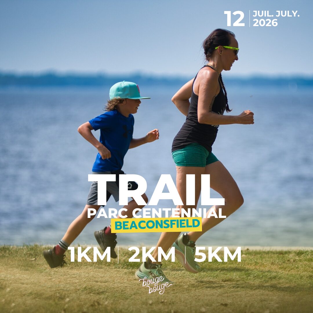BougeBouge course run parc centenial Beaconsfield