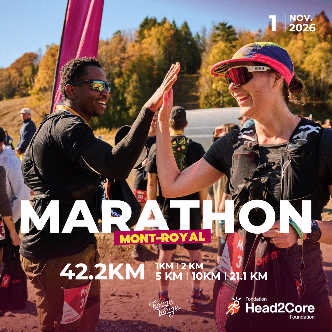 Mont-Royal run course marathon demi-marathon
