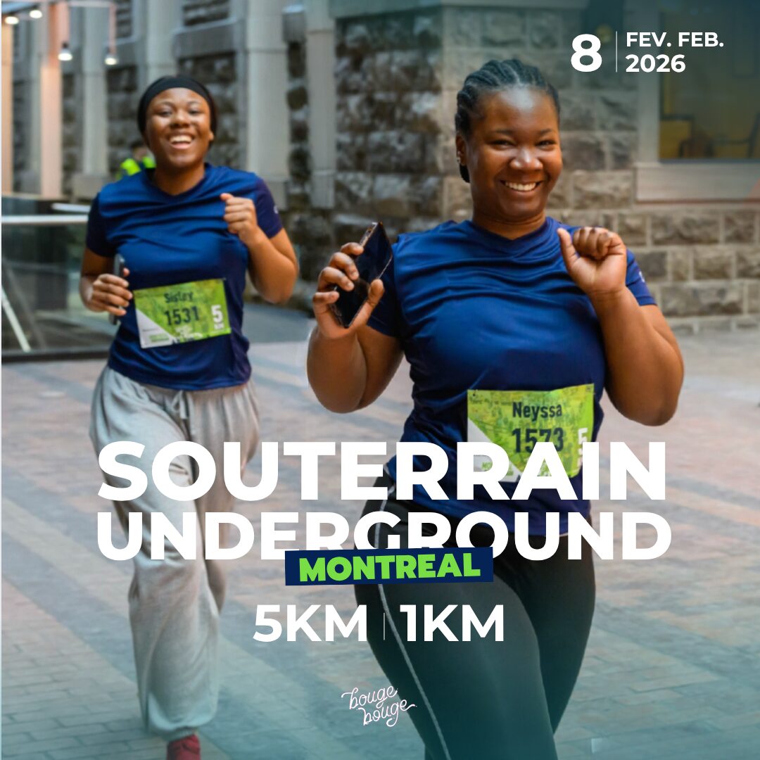 BougeBouge course run souterrain underground montreal intérieur interior