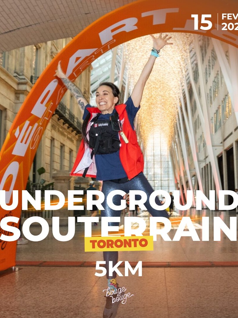 BougeBouge course run toronto souterrain underground interior