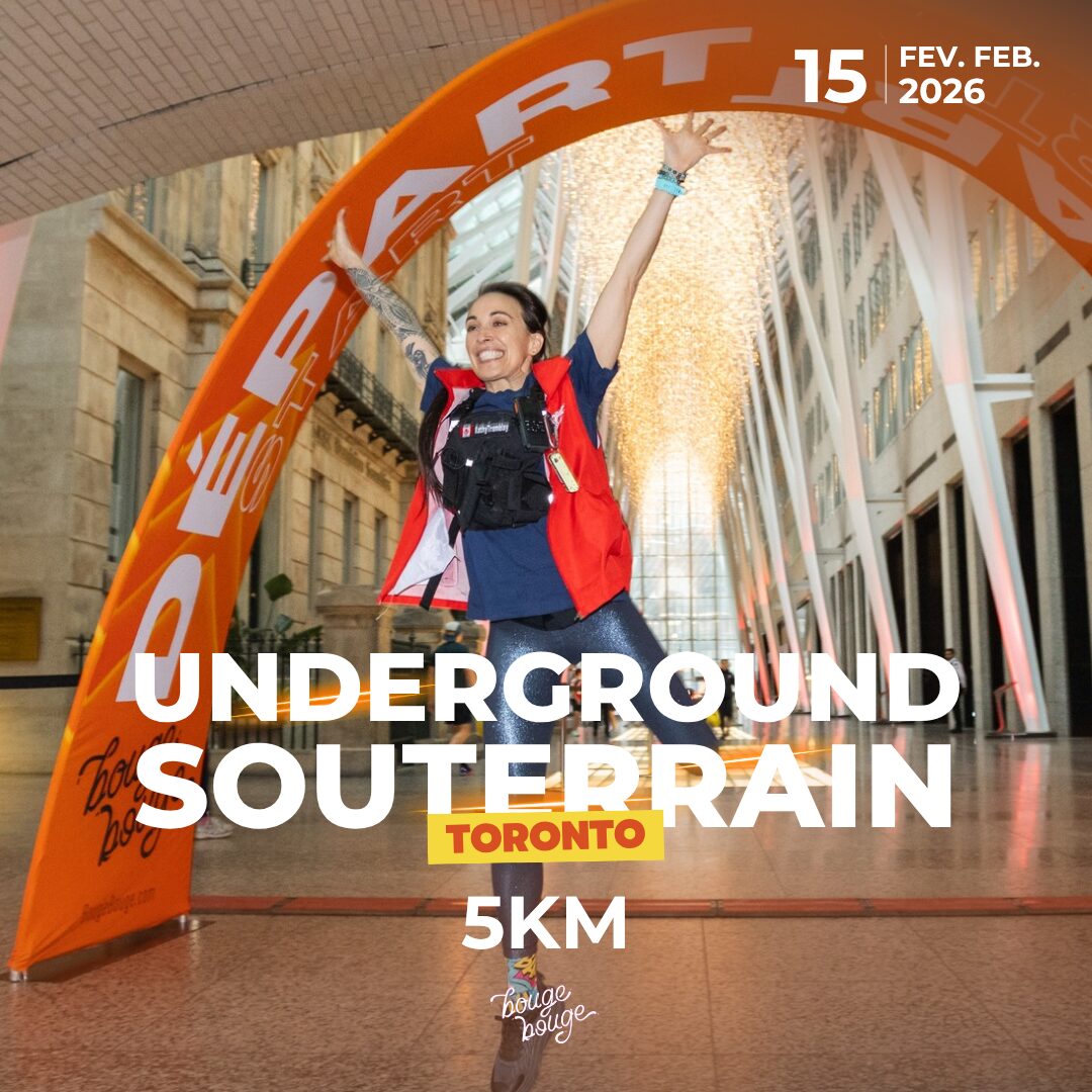 BougeBouge course run toronto souterrain underground interior