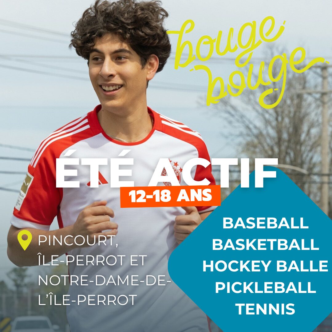 ado jeunes actifs sport été session gratuit ile-perrot notre-dame-de-l'ile-perrot pincourt
