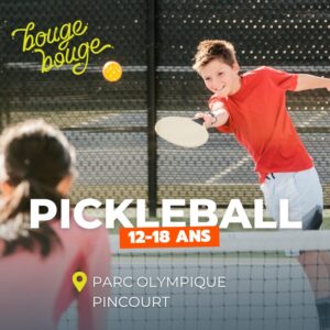 ado jeune été sport gratuit pickleball pincourt