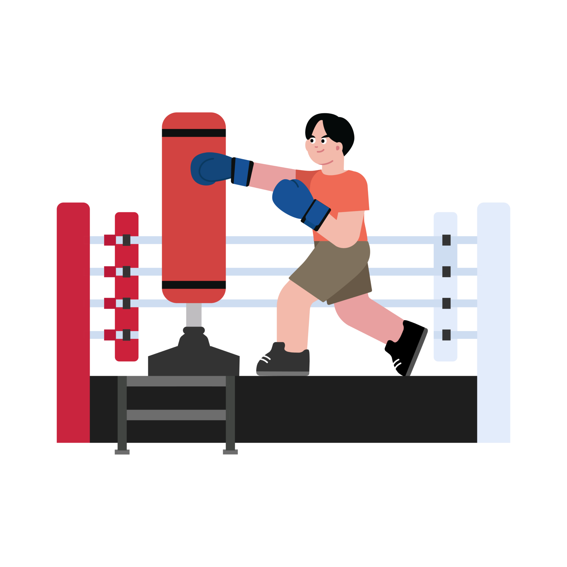 boxe sport combat ring jeux olympiques champions