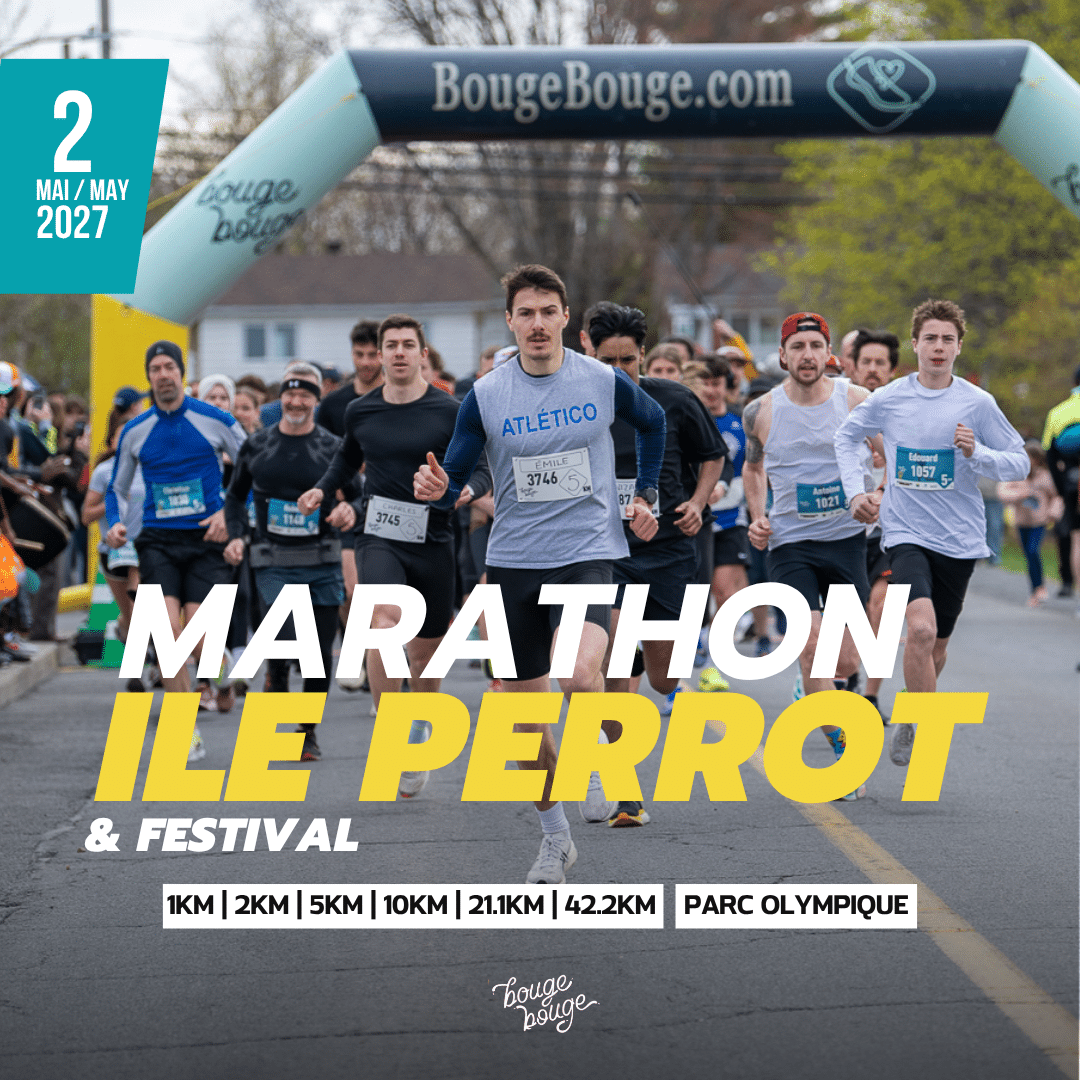 festival marathon île perrot course sport famille run