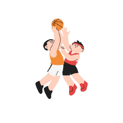 joueurs de basketball