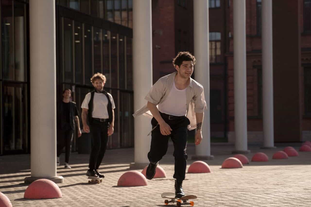 skateboard urbain