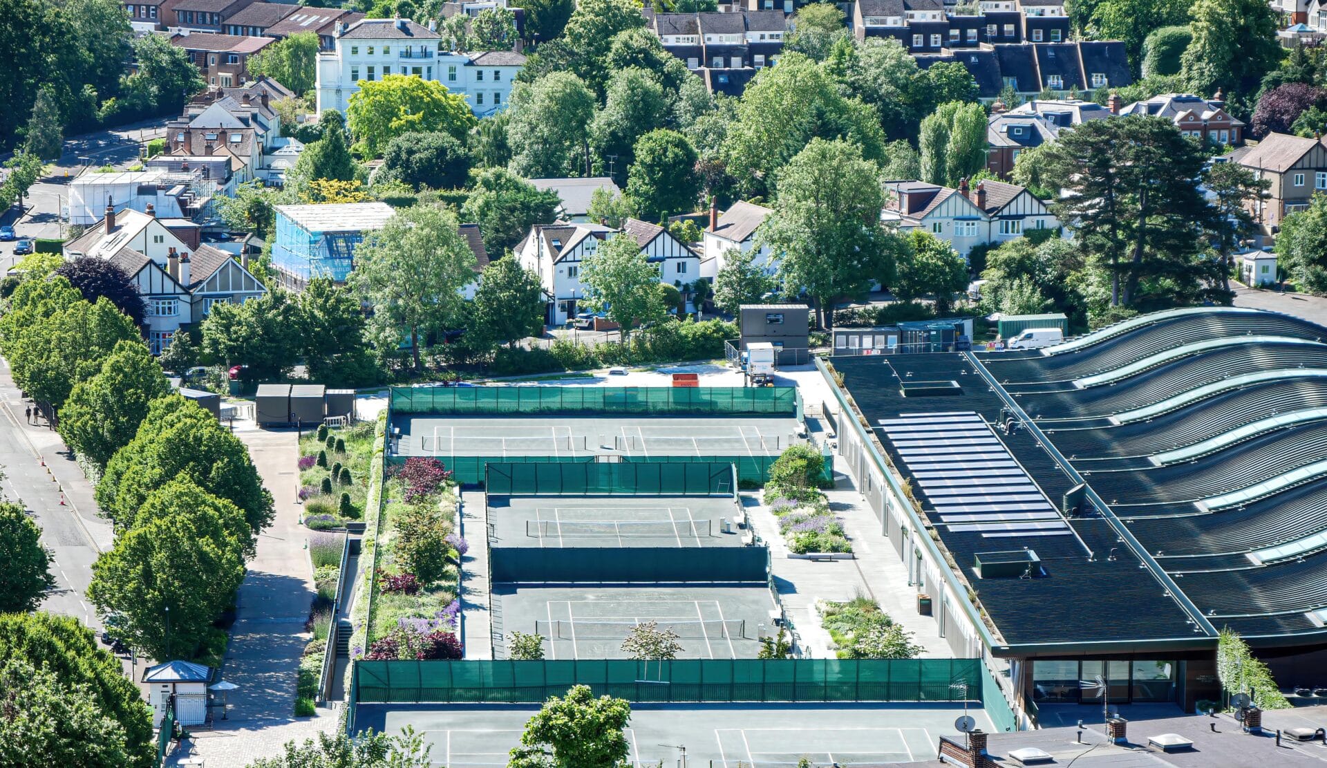 terrain de tennis au UK