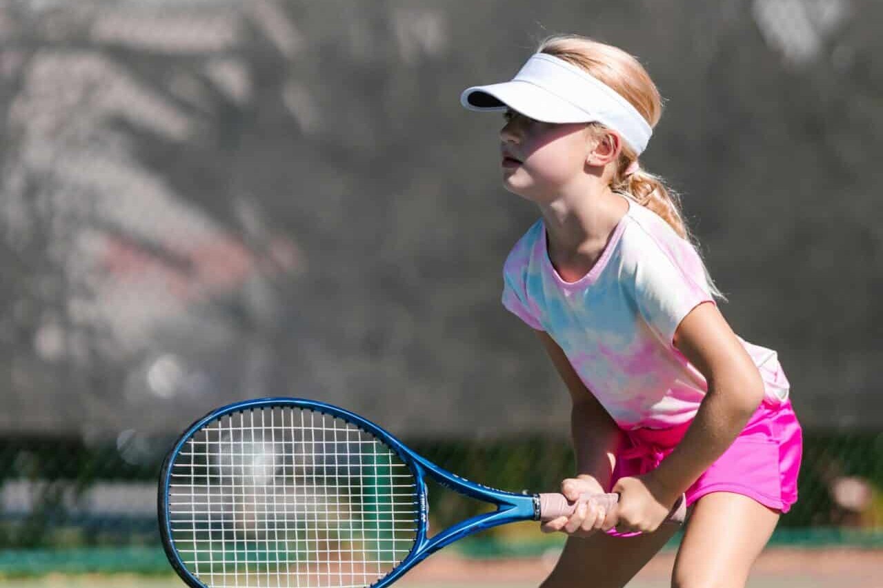 petite joueuse de tennis