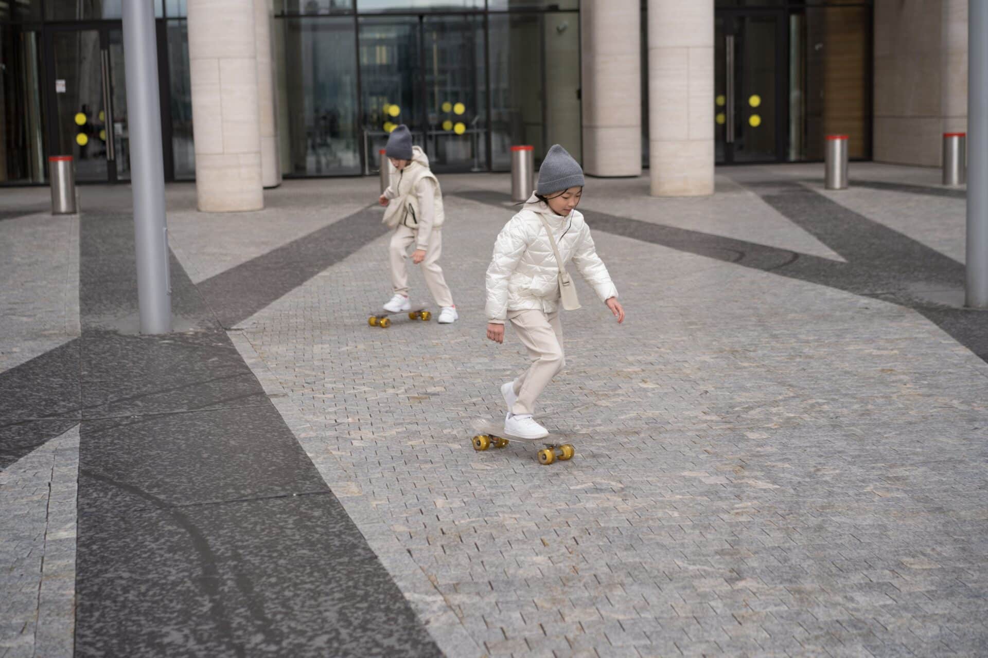 skateboarding