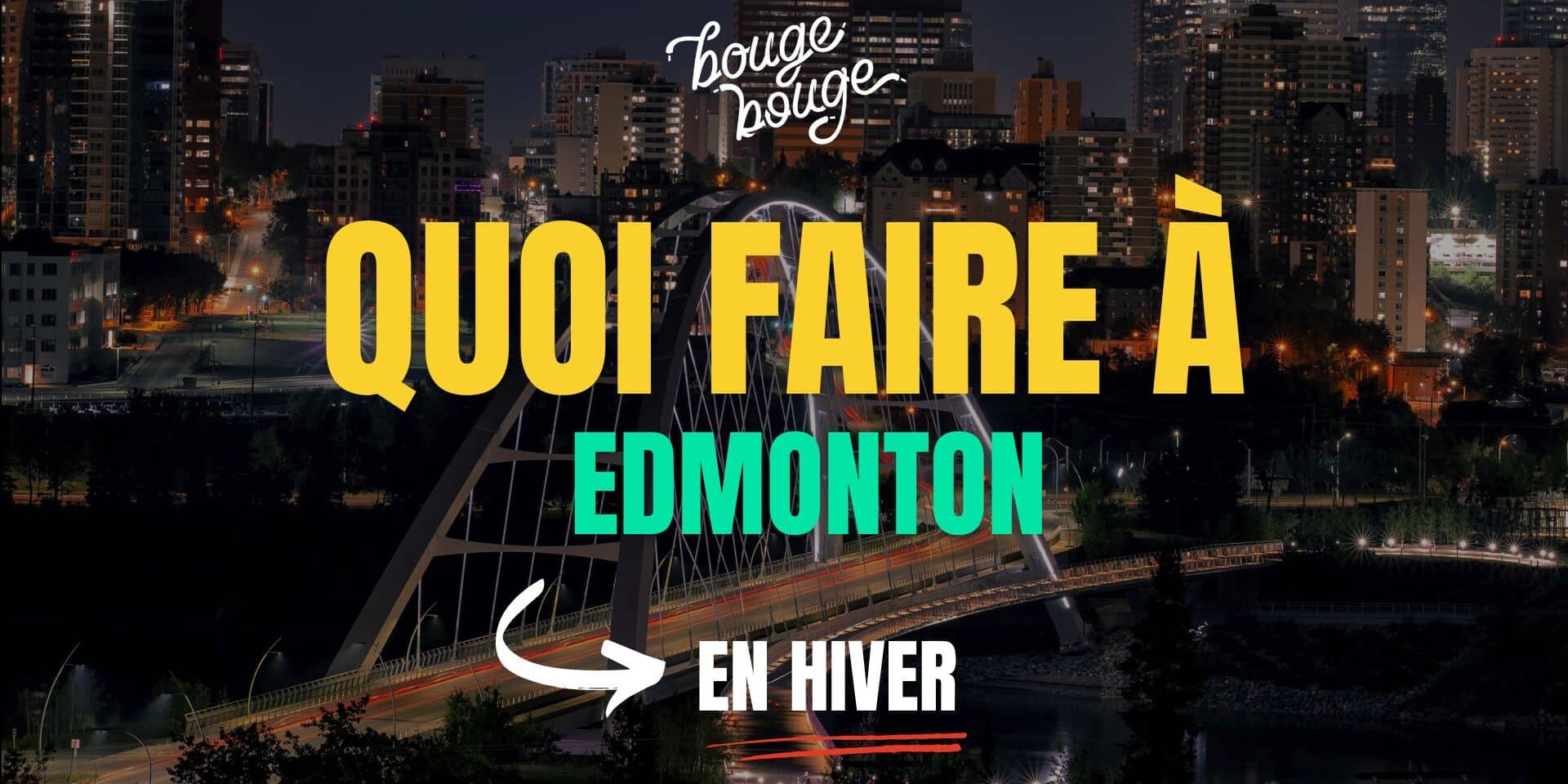 Edmonton Alberta course hiver