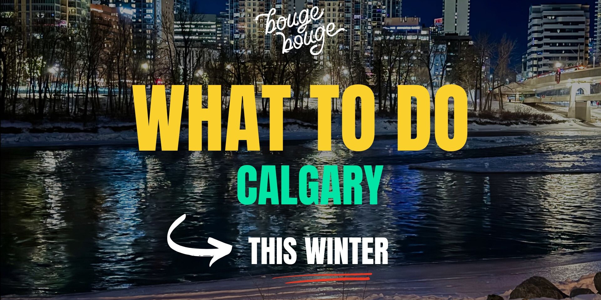 Calgary during winter